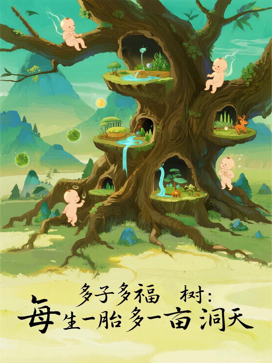 多子多福树每生一胎多一亩洞天