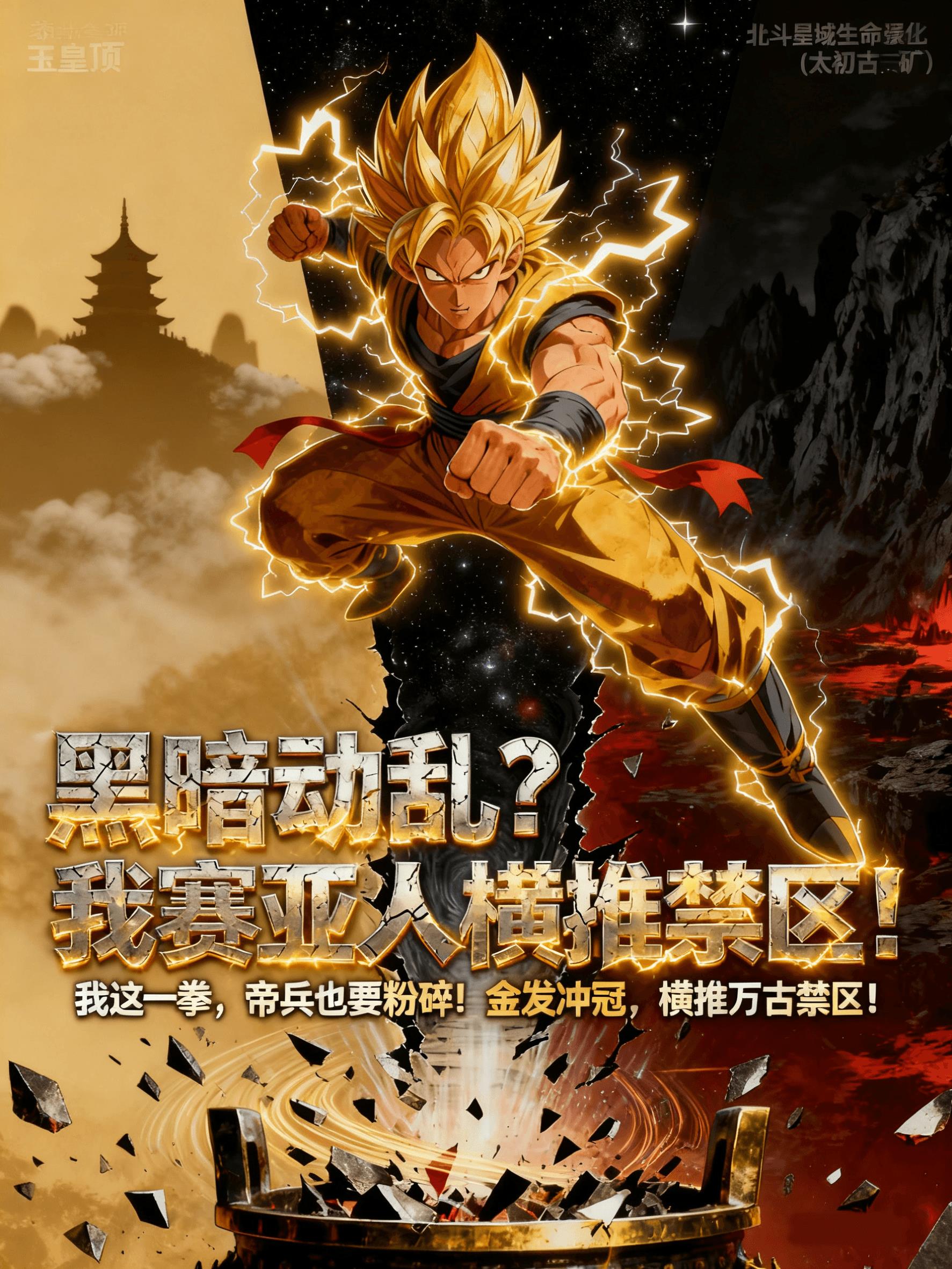 黑暗动乱我赛亚人横推禁区